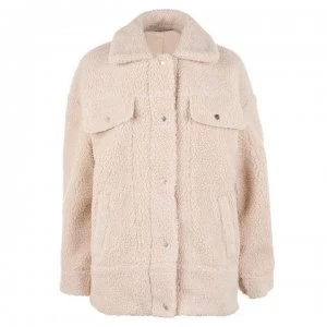 Only Lina Teddy Jacket - Nomad