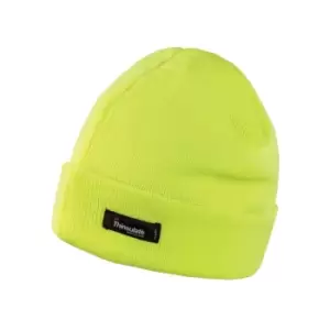 Result Unisex Lightweight Thermal Winter Thinsulate Hat (3M 40g) (Pack of 2) (One Size) (Fluoresent Yellow)