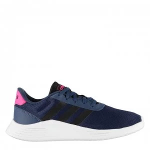 adidas Lite Racer 2 Junior Girls Trainers - Navy/Blk/Pink