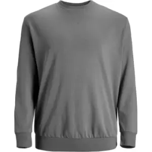 Jack and Jones Crew Sweat Plus Size - Grey