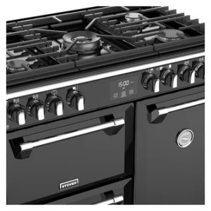 Stoves 444444903 Richmond DX S900G 90cm Gas Range Cooker in Black