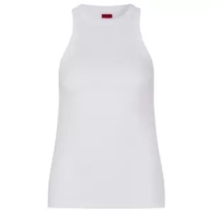 Boss Boss Ribbed Classic Tank Top Ladies - White