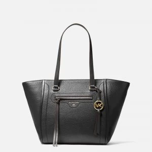 Michael Kors Womens Carine Medium Tote Bag - Black