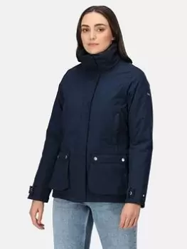 Regatta Leighton Jacket - Navy, Size 12, Women