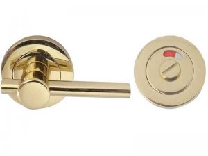 LocksOnline Easy Turn Bathroom Door Lock Set with Indicator