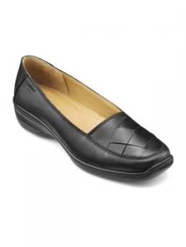 Hotter Havana Stylish Shoes Black