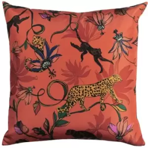 Furn Wildlife Outdoor Cushion Cover (43cm x 43cm) (Orange) - Orange