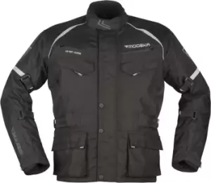 Modeka Tarex Motorcycle Textile Jacket, black, Size 4XL, black, Size 4XL