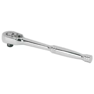 Sealey AK660 Ratchet Wrench 1/4"sq Drive Pear Head Flip Reverse