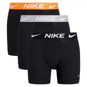 Nike Boxer Brief 3pk, Black/orange/silver/black