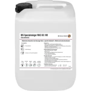 IBS Scherer WAS 60.100 special cleaning solution/resin remover, 20 l canister, pH value < 13