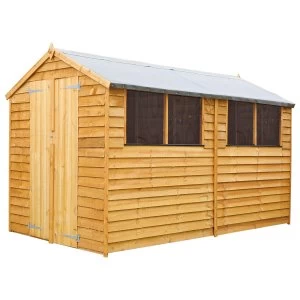 Mercia Overlap Apex Value Shed - 10 x 6ft