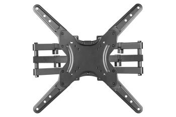 ProperAV Full Motion Corner Tilt & Swivel 23 - 55" TV Bracket - Black