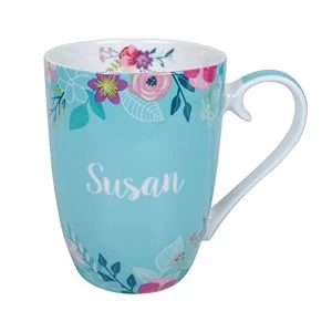 Vintage Boutique Ceramic Mug - Susan (Pack of 2)