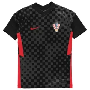 Nike Croatia Away Shirt 2020 Junior - Black