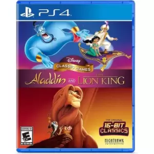 Disney Classic Games Aladdin and The Lion King PS4 Game