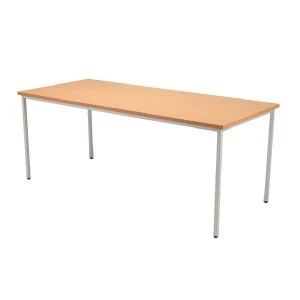 Jemini 1200x800mm Beech Rectangular Table KF72370