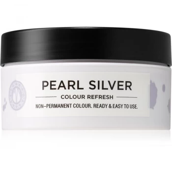 Maria Nila Colour Refresh Pearl Silver Gentle Nourishing Mask without Permanent Color Pigments Lasts For 4 - 10 Washes 0.20 100ml