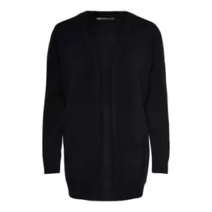 Only Long Sleeve Open Cardigan Ladies - Black