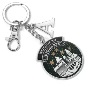 Harry Potter Personalised Hogwarts Keyring A Initial