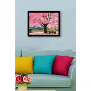 SC1251 Multicolor Decorative Framed MDF Painting