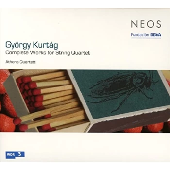 Athena Quartett - Gyorgy Kurtag: Complete Works for String Quartet CD