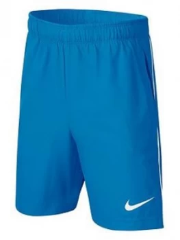 Nike Sportswear Older Boys Woven Training Shorts - Blue/White, Size L, 12-13 Years