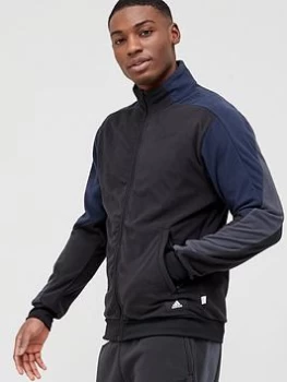 adidas Future Icon Polar Fleece Track Top - Black, Size S, Men