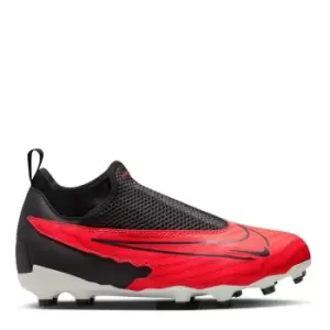 Nike Phantom Academy GX Junior Firm Ground Football Boots - Red