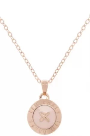 Ted Baker Jewellery Emmalyn Enamel Big Button Pendant Necklace JEWEL TBJ1261-24-134