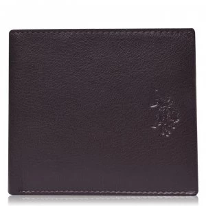 US Polo Assn Leather Wallet - Brown 500