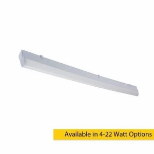 KnightsBridge Ultra Slim SMD LED Cool White Linkable Striplight - 9W 540mm Long