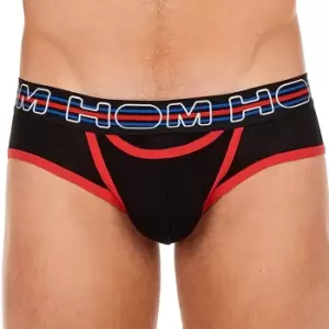 HOM Cotton UP H01 Briefs - Black L