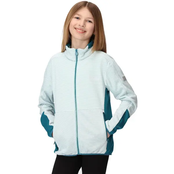 Regatta Girls Highton IV Full Zip Fleece Jacket 11-12 Years - Chest 75-79cm (Height 146-152cm)