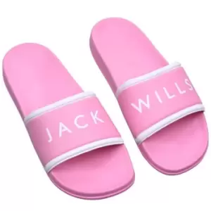 Jack Wills Harvey Sliders - Pink