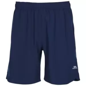 Trespass Mens Richmond Active Shorts (XXS) (Navy)