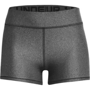 Under Armour HeatGear Mid Shorty Shorts Womens - Grey