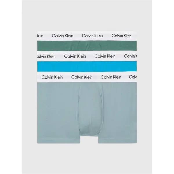 Calvin Klein 3 Pack Low Rise Boxer Shorts Mens - Blue L