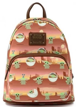 Star Wars The Mandalorian - Loungefly - Grogu Mini backpacks multicolour