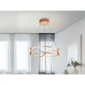 Schuller Colette Small Modern Stylish Dimmable LED Designer Pendant Light Chrome with Remote Control