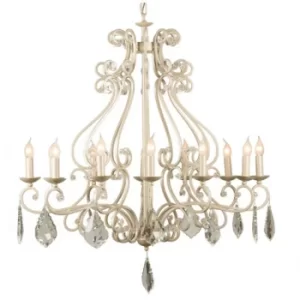 Linea Verdace Barozzi Multi Arm Chandeliers Ivory