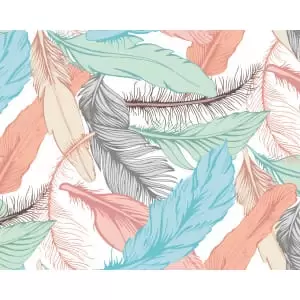 Origin Murals Oversized Feathers Multi Wall Mural - 3.5 x 2.8m