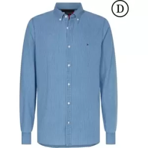 Tommy Hilfiger Indigo Shirt Mens - Blue