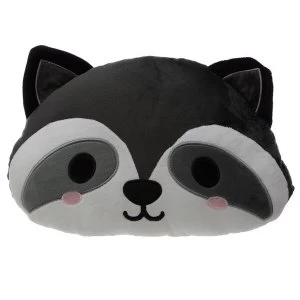 Cutiemals Raccoon Plush Cushion