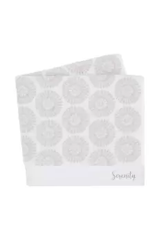 Serenity Floral Petal' Cotton Towels