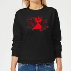 Samurai Jack Way Of The Samurai Womens Sweatshirt - Black - XXL