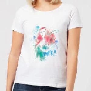 Aquaman Mera Womens T-Shirt - White - XL