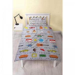 Friends Manhattan Rotary Reversible Duvet Set