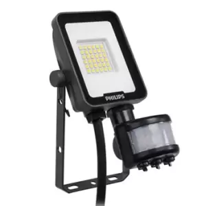 Philips Ledinaire 10W IP65 LED Floodlight With PIR Sensor Warm White - 911401883683