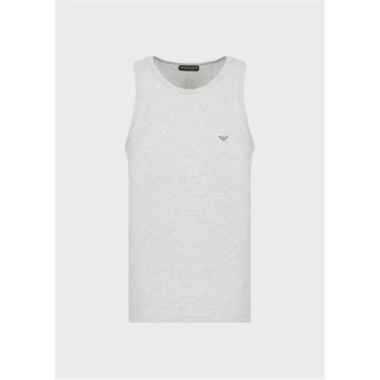 Emporio Armani Icon Logo Tank Top Grey Size L Men